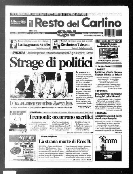 Il Resto del Carlino : giornale dell'Emilia